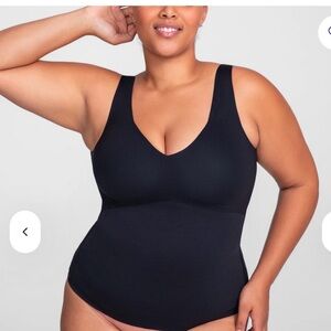 Honeylove Black Lift Wear Tank with built in bra size 1X